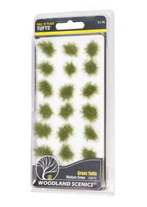 Peel ‘n’ Place Medium Green Grass Tufts