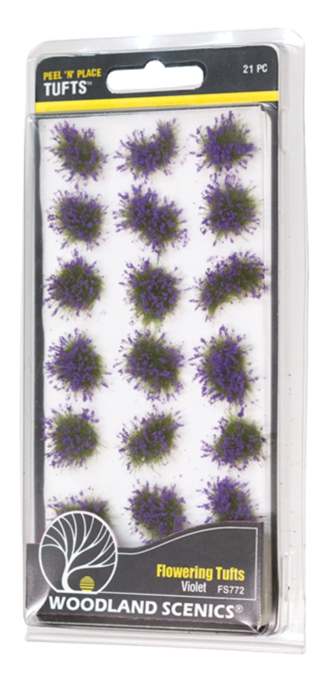 Peel ‘n’ Place Violet Flowering Tufts