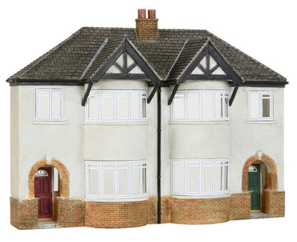 Low Relief 1930s Semi Detached Houses