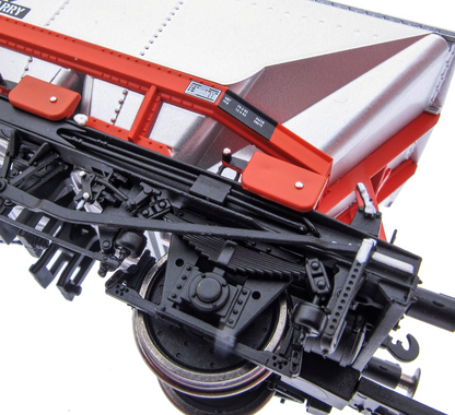 Pre-Owned ACC2571HDA-RR2 Set of 3 HDA MGR Hopper Wagons - Railfreight Red - Pack 2