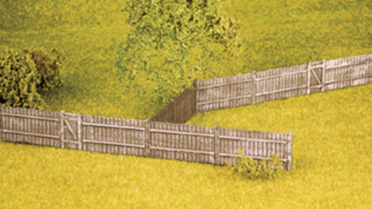 Feather Edge Board Fencing kit incl. gates