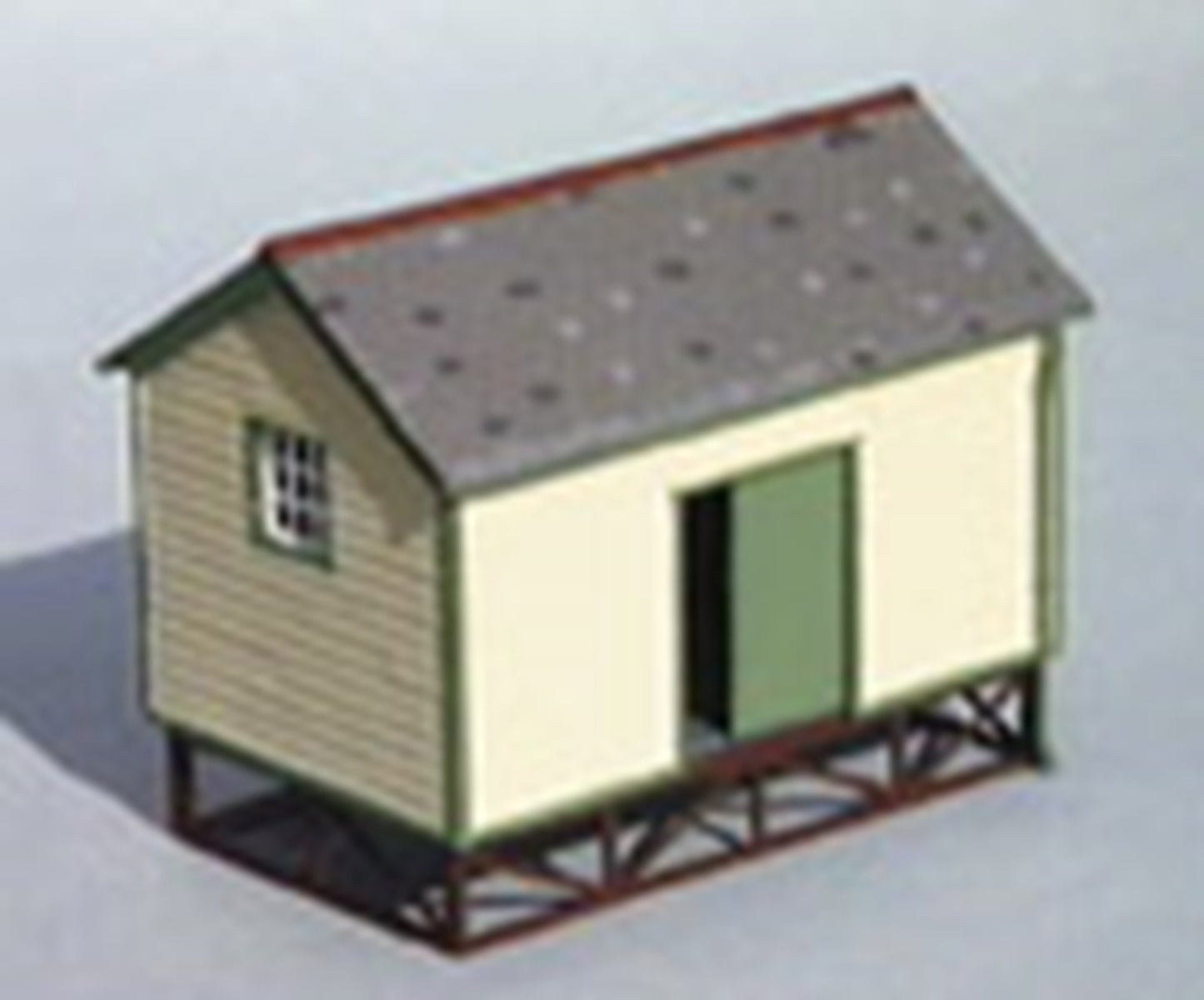 Goods Yard Store, timber built type kit