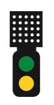 DCC Signal (Theatre Indicator) 2 Aspect Distant