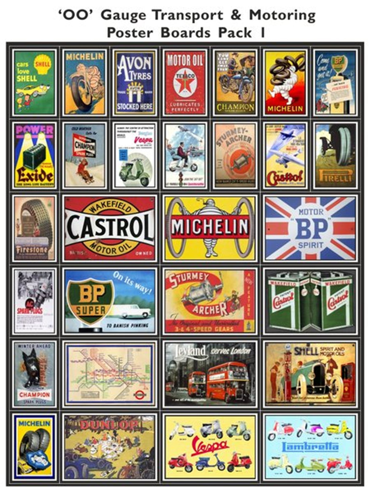 Trackside Signs DCPB0032 Transport & Motoring Poster – Rails