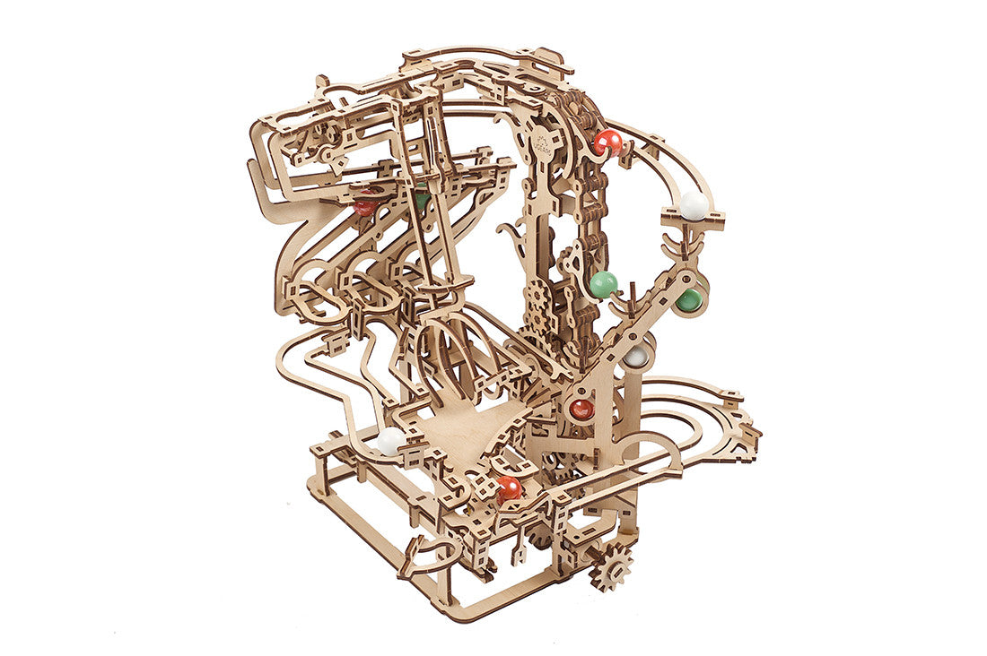 Marble Run Chain Hoist Mechanical Model Kit