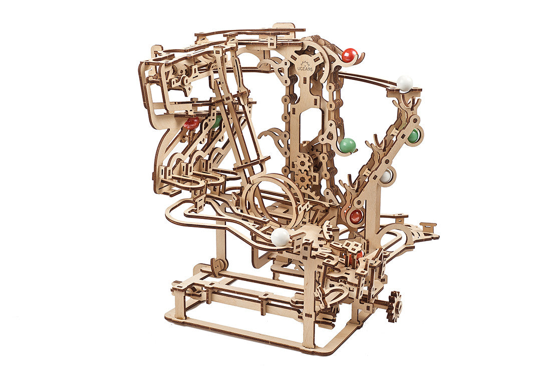 Marble Run Chain Hoist Mechanical Model Kit