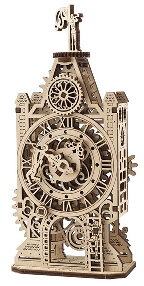 Old Clock Tower mechanical model kit