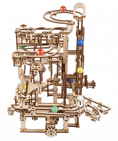 Marble Run Tiered Hoist Mechanical Model Kit