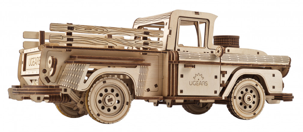 Lumberjack Pickup Truck Mechanical Model Kit