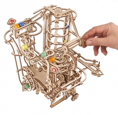 MARBLE RUN SPIRAL HOIST Mechanical Model Kit