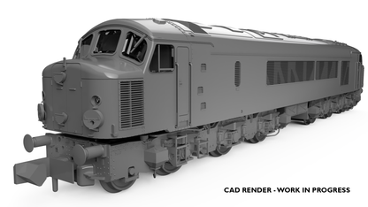 Class 44 D1 "Scafell Pike" Plain BR Green Diesel Locomotive