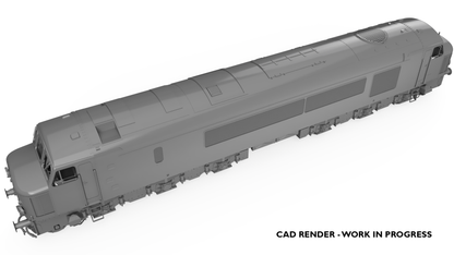 Class 44 D1 "Scafell Pike" Plain BR Green Diesel Locomotive