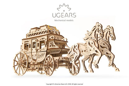 Stagecoach Mechanical Model Kit