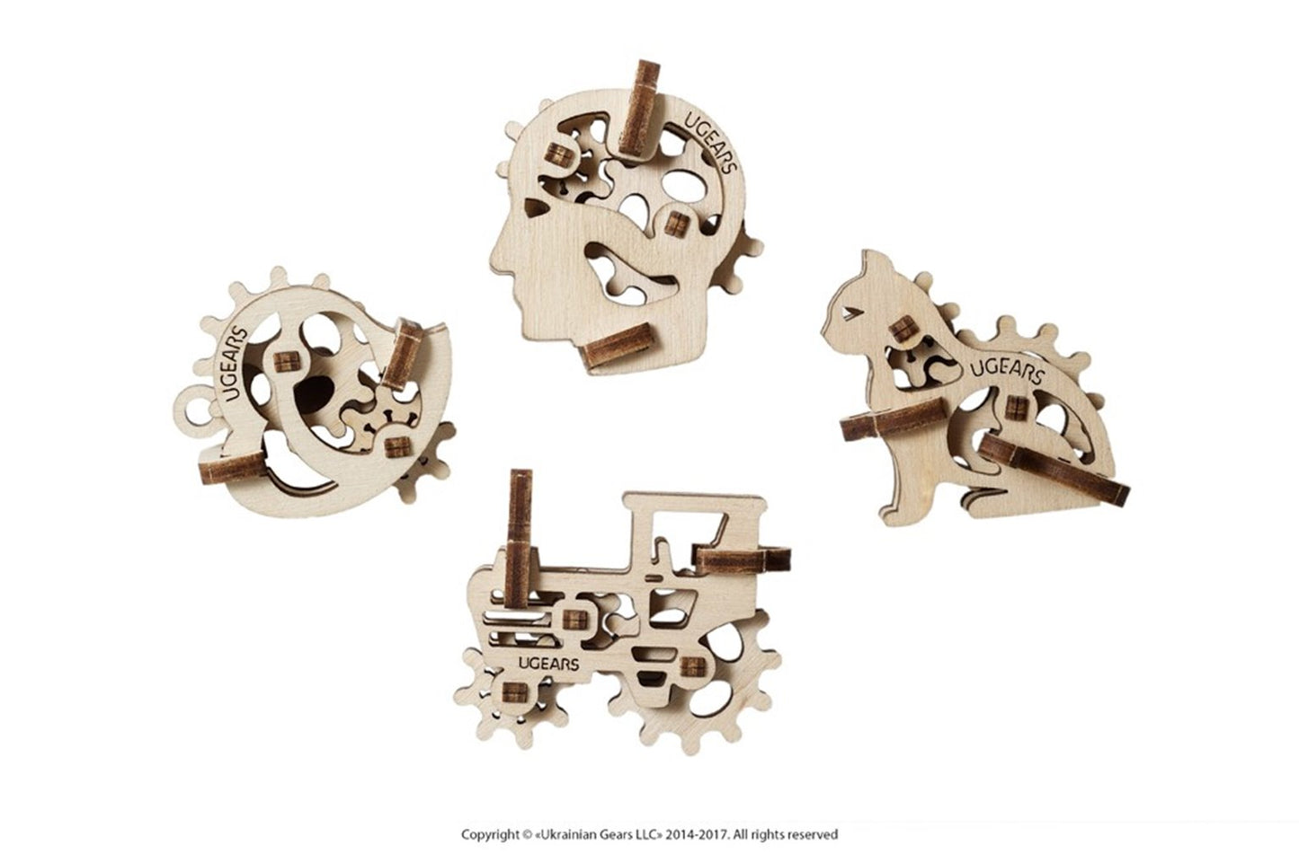 Mechanical model U-Fidgets-Tribiks