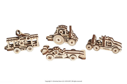 Mechanical model U-Fidgets-Vehicles