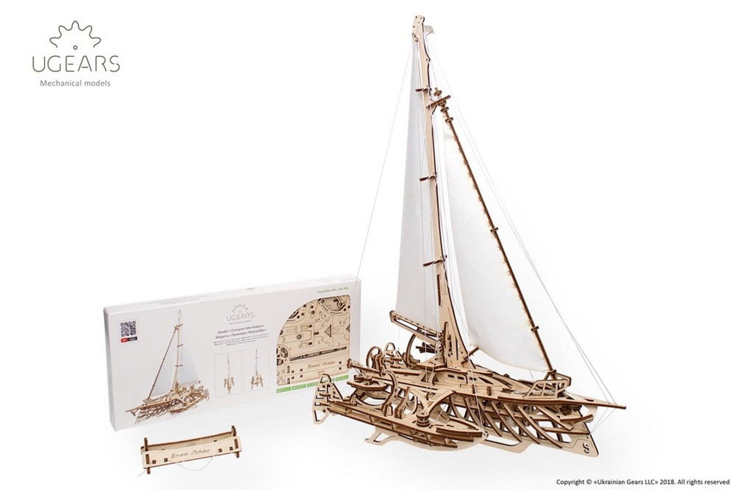 Trimaran Merihobus Mechanical Model Kit