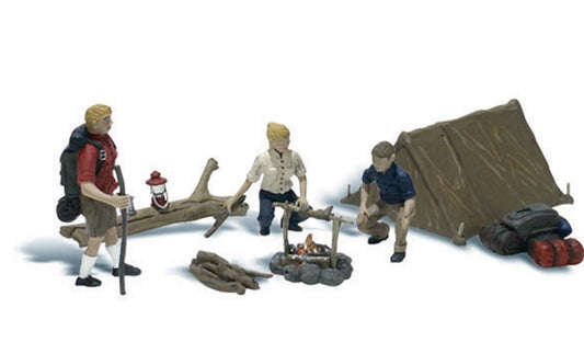 Woodland Scenics WA2199 N Gauge Figures - Campers