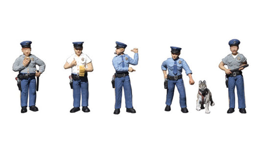 Scenic Accents - Policemen - HO Scale