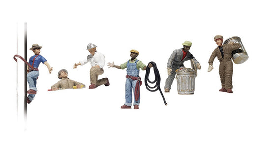 Scenic Accents - City Workers - HO Scale