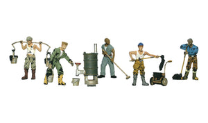 Scenic Accents - Roofers - HO Scale