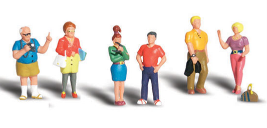 Scenic Accents - Tourists - HO Scale