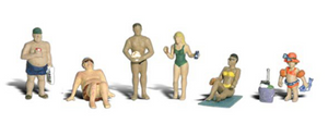 Scenic Accents - Sun Bathers - HO Scale