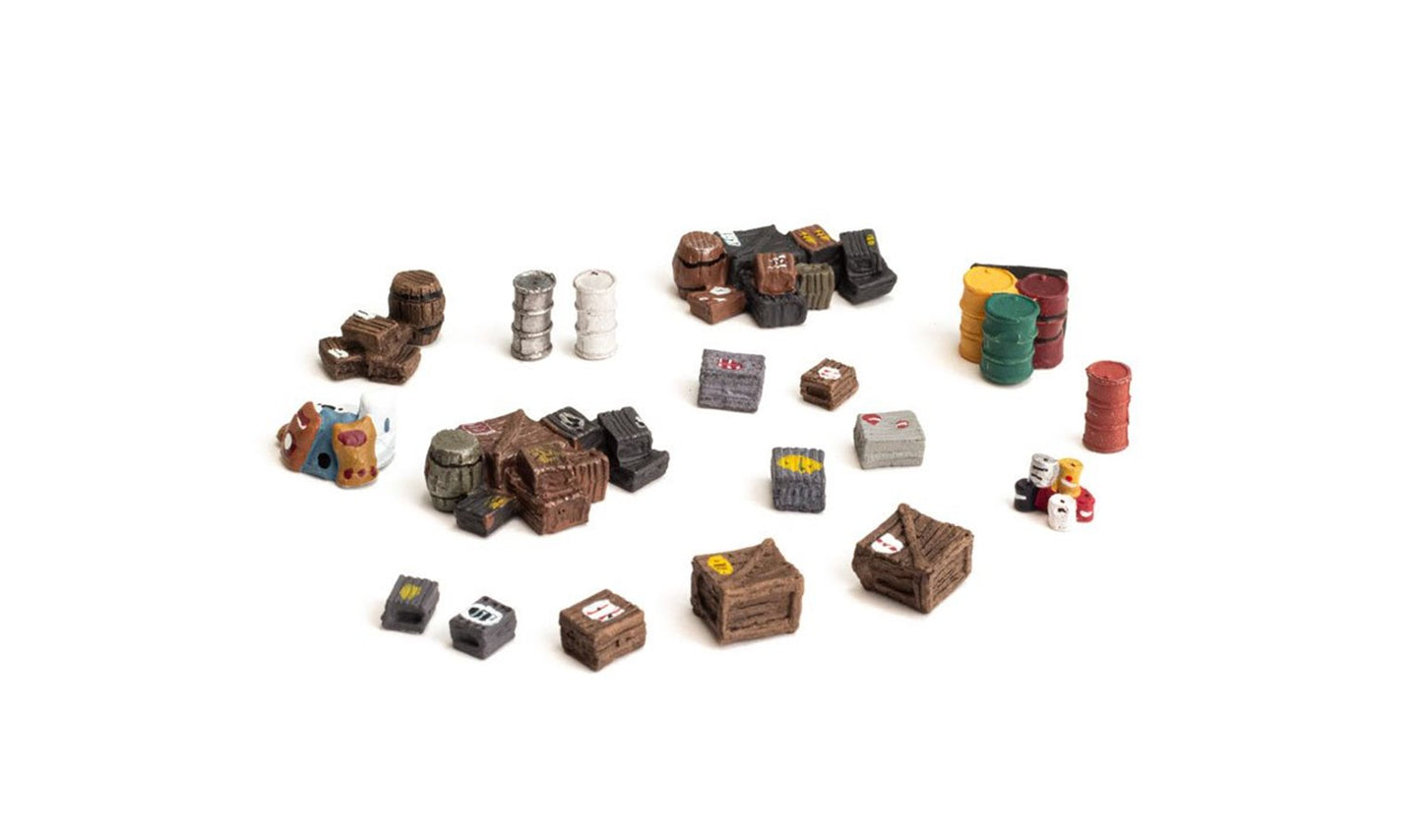 Scenic Accents - Assorted Crates - HO Scale