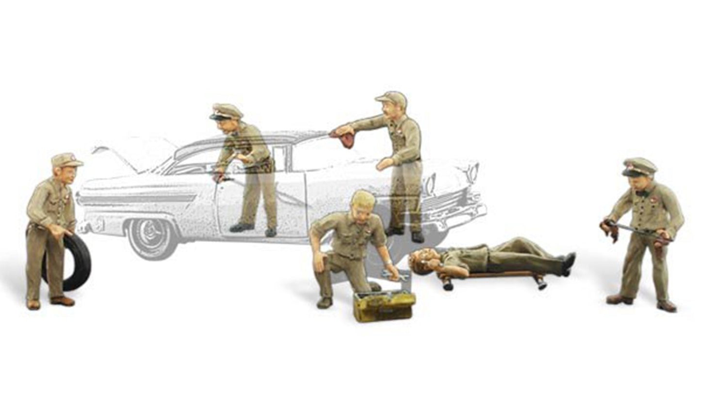 Scenic Accents - Service Station Attendants - HO Scale