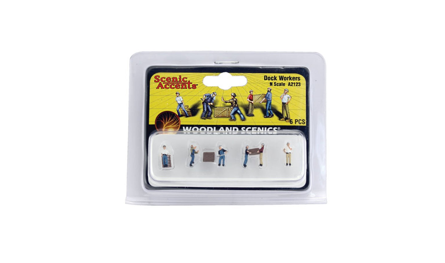 A2123 Scenic Accents - Dock Workers - N Scale