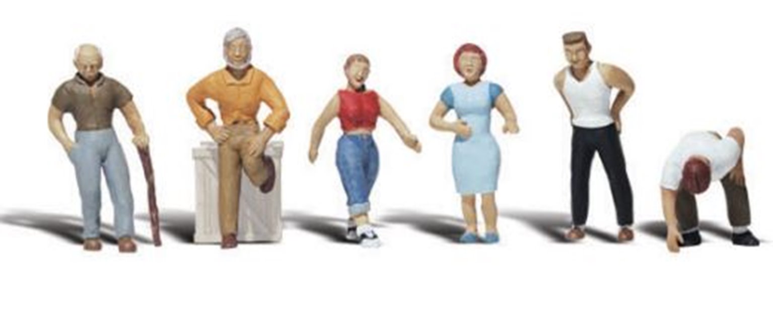 Woodland Scenics WA2124 N Gauge Figures - Ordinary People