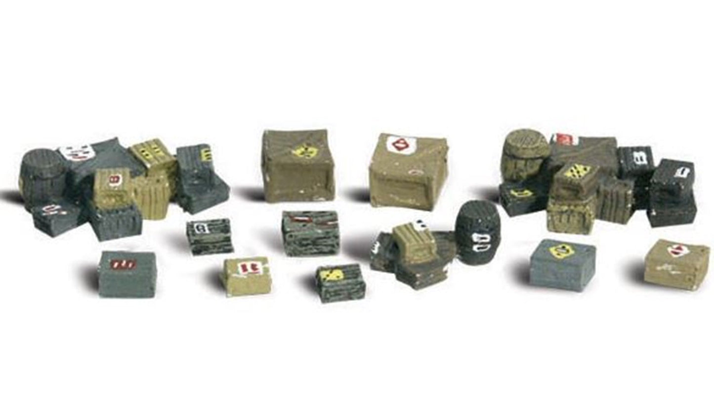 Woodland Scenics WA2162 N Gauge Figures - Assorted Crates