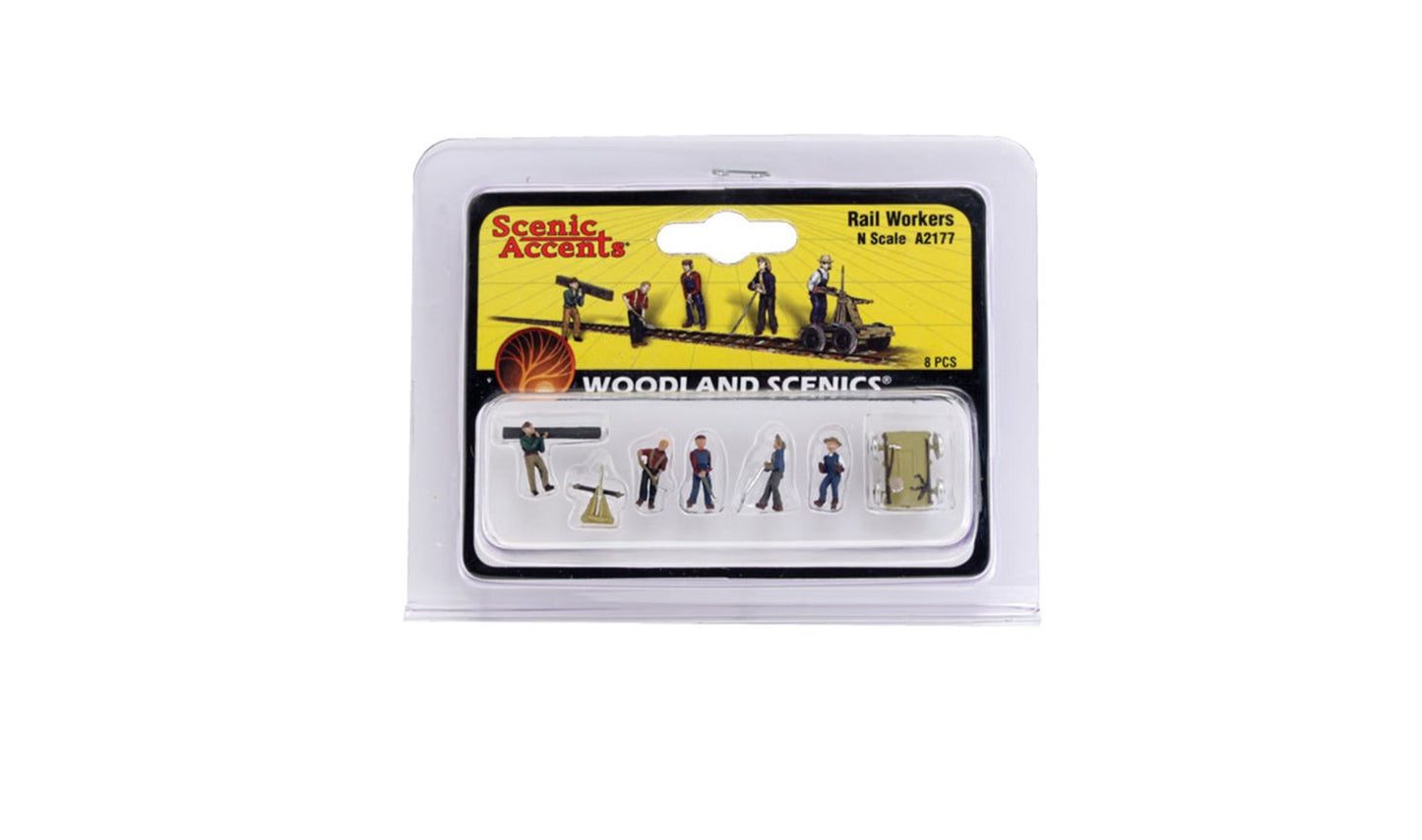 A2177 Scenic Accents - Rail Workers - N Scale