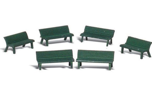 Woodland Scenics WA2181 N Gauge Figures - Park Benches