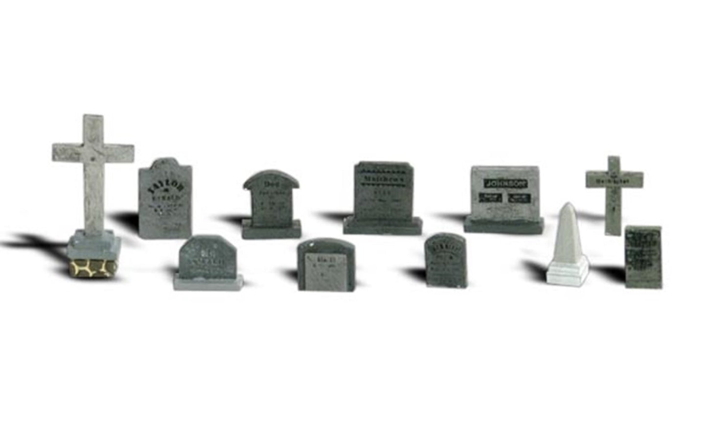 Woodland Scenics - O Gauge Tombstones