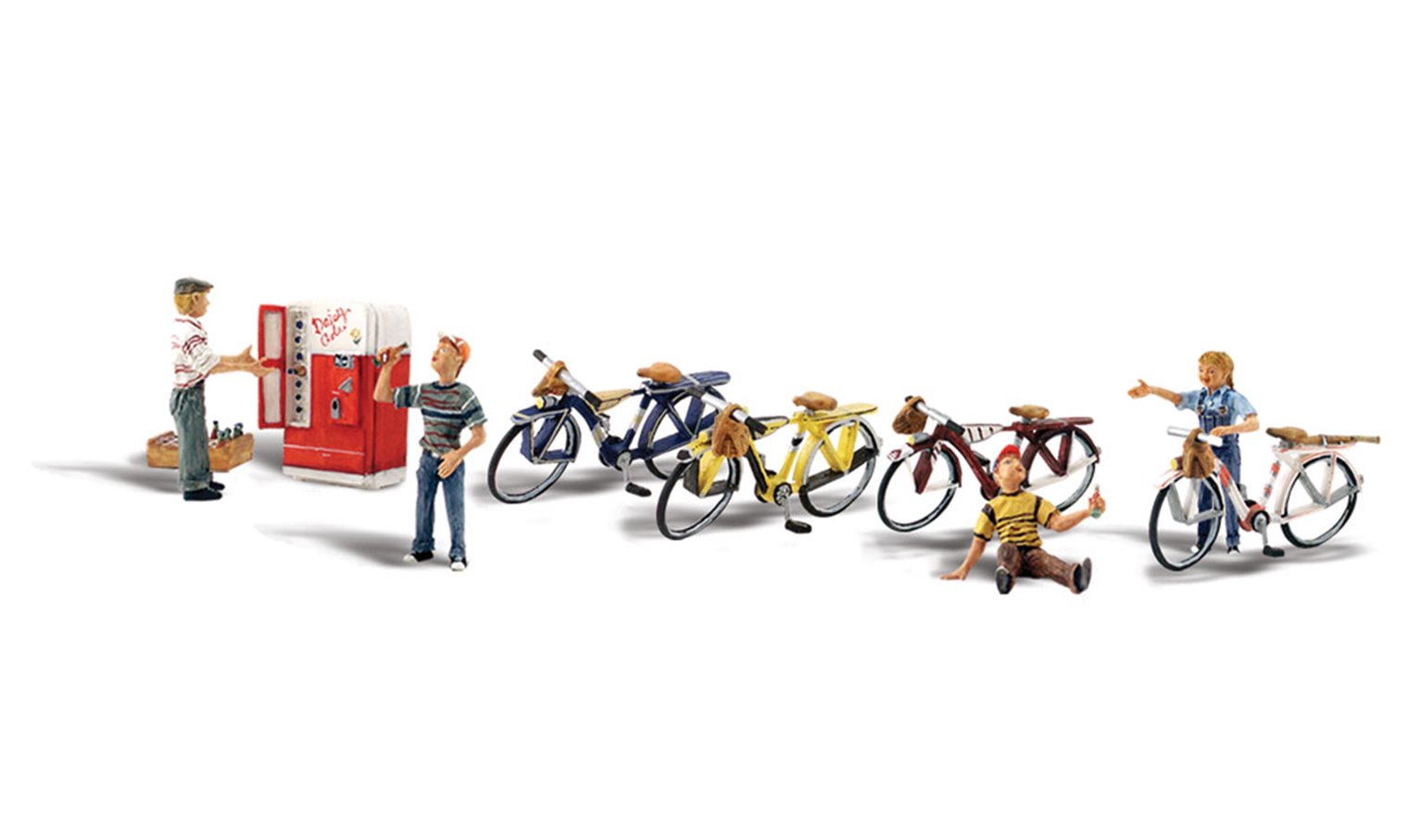 Woodland Scenics - O Gauge Bicycle Buddies