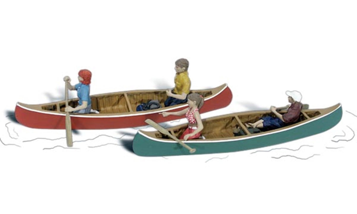 Woodland Scenics - O Gauge Canoers 