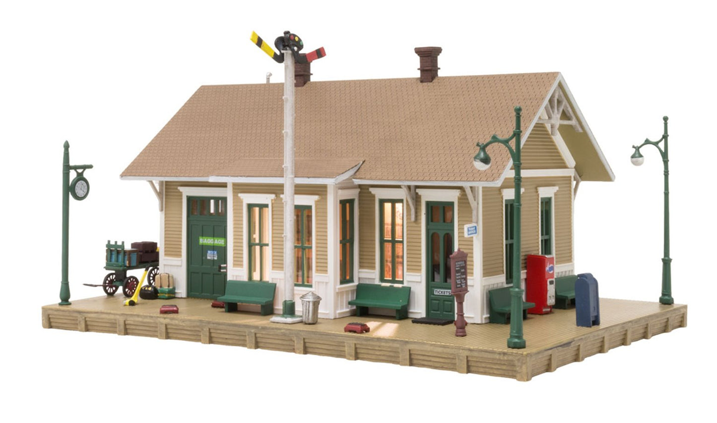 Woodland Scenics - N Gauge Buildings - Dansbury Depot