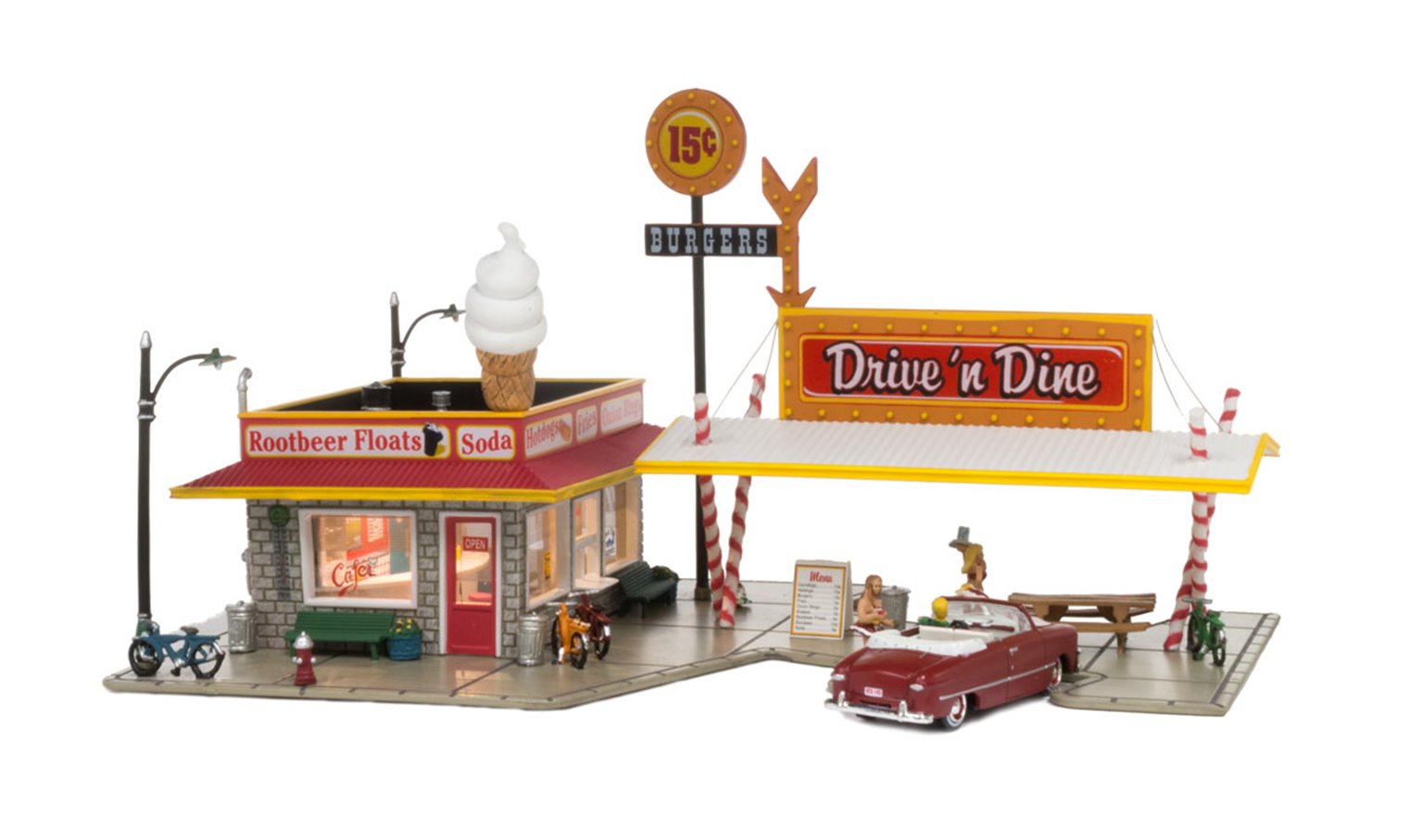 Woodland Scenics - N Gauge Buildings - Drive 'N' Dine