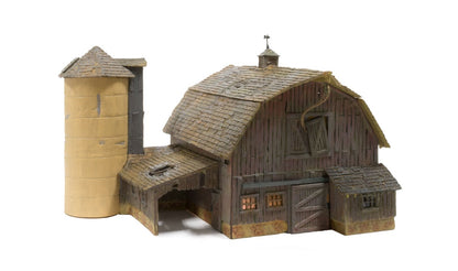 Woodland Scenics - N Gauge Buildings - Old Weathered Barn