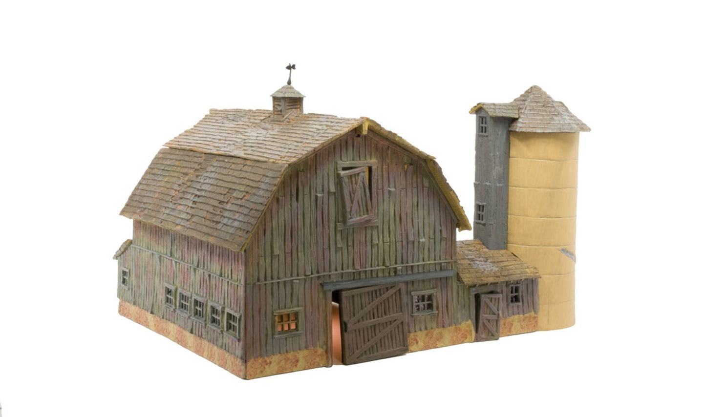 Woodland Scenics - N Gauge Buildings - Old Weathered Barn