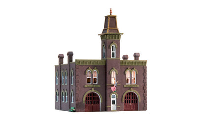 Woodland Scenics - N Gauge Buildings -  Firehouse