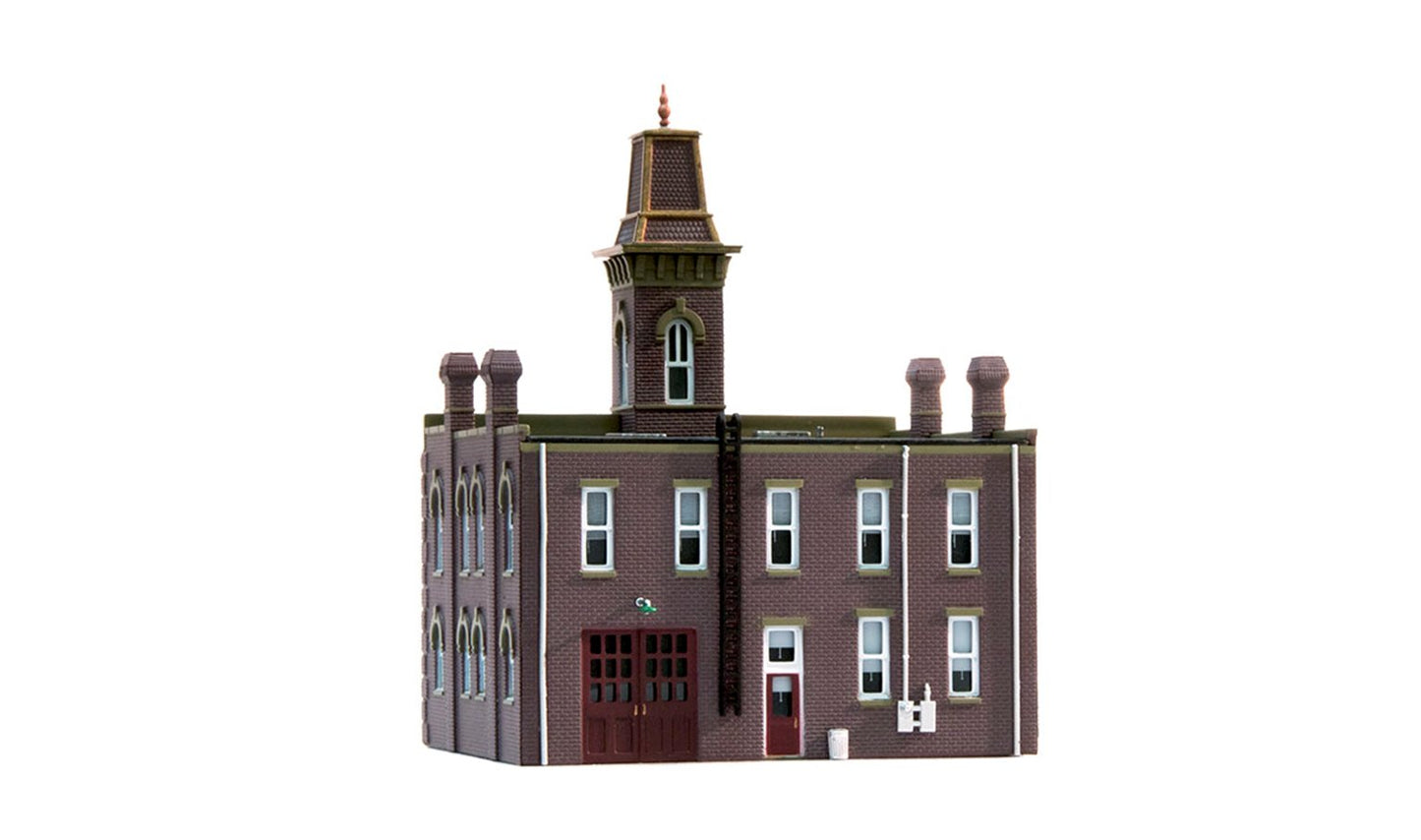 Woodland Scenics - N Gauge Buildings -  Firehouse