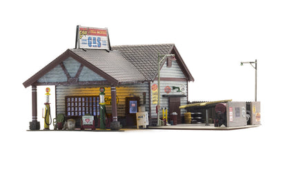 Woodland Scenics - N Gauge Buildings - Ethyl's Gas & Service 