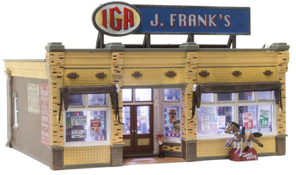 Woodland Scenics - N Gauge Buildings -  N J. Frank's Grocery