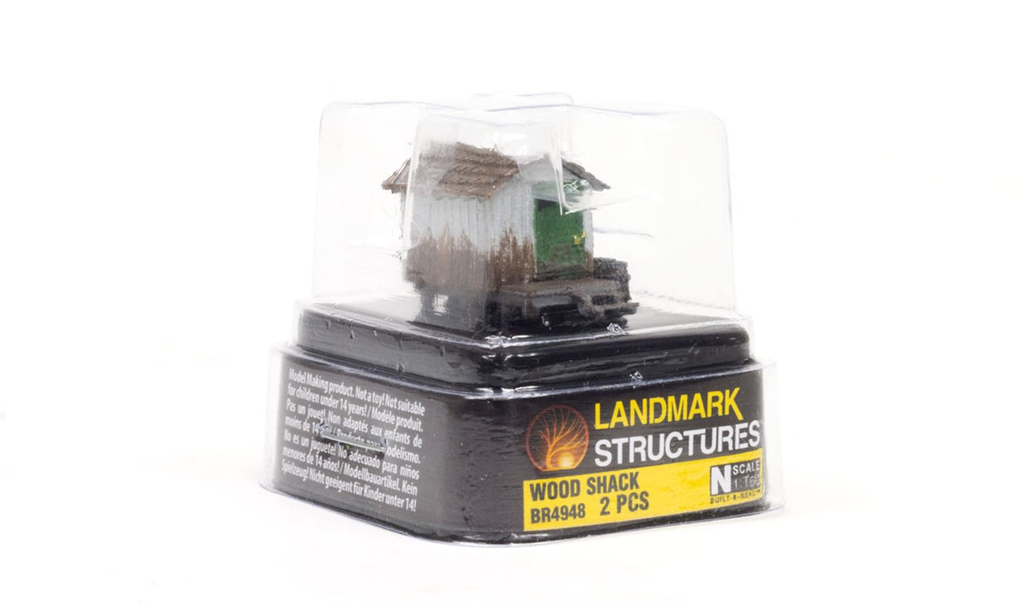 BR4948 Woodland Scenics - N Gauge Buildings -  Wood Shack