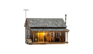 Woodland Scenics - N Gauge Buildings - Rustic Cabin 
