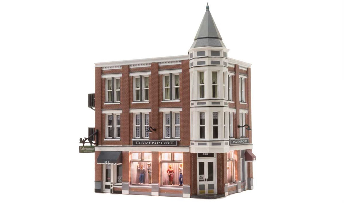 Woodland Scenics - HO Scale Buildings - Davenport Department Store 