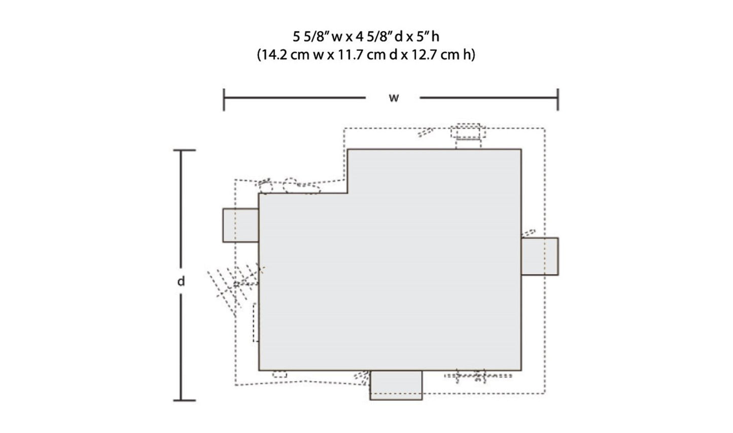 BR5046 Woodland Scenics - HO Scale Buildings - Corner Porch House