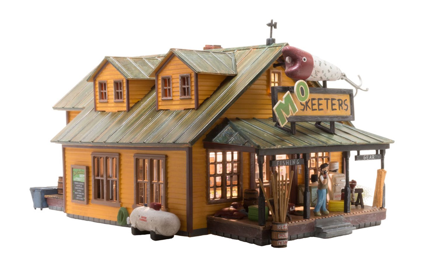 Woodland Scenics - HO Scale Buildings - Mo Skeeters Bait & Tackle