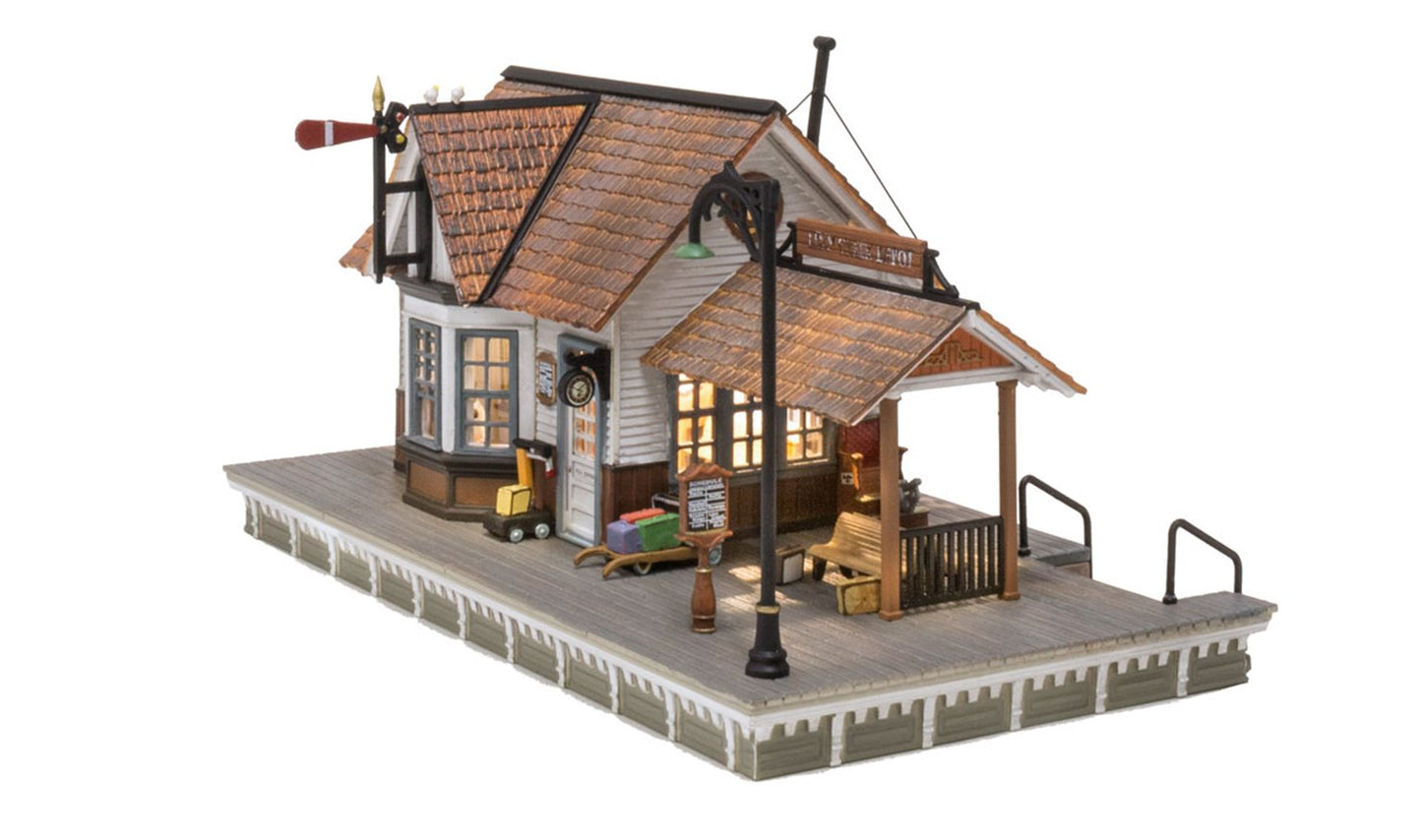 BR5052 Woodland Scenics - HO Scale Buildings -   The Depot